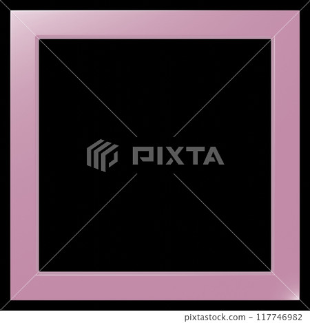 3D material_metal frame_pink 3D material_metal frame_pink 117746982