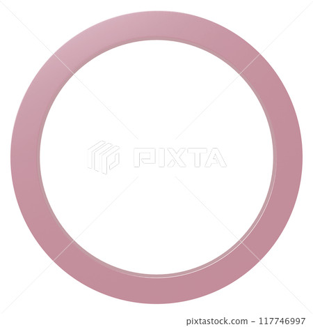 3D材質_金屬框架_粉色 117746997