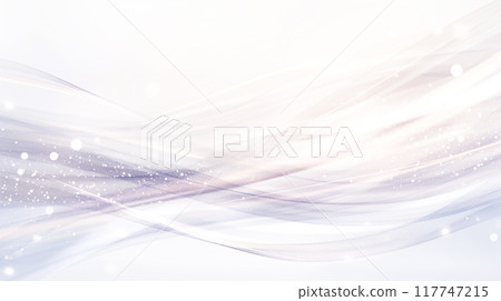 白色背景上美麗的紫色波浪圖案的色鉛筆畫 117747215