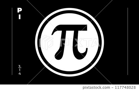 Pi day. Science Space Illustration. Infinitely concept 117748028