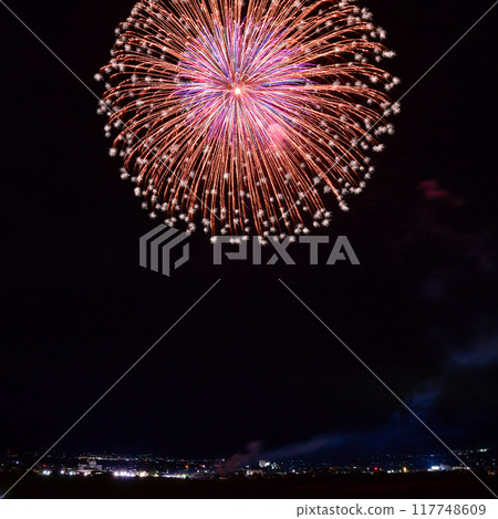 Date no Furusato Summer Festival Fireworks Date no Furusato Summer Festival Fireworks 117748609