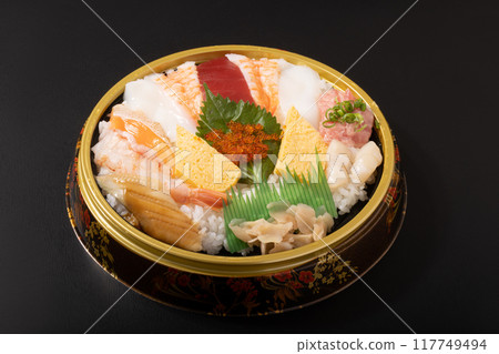 Seafood leaflet Seafood leaflet 117749494