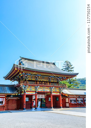 Yutoku Inari Shrine in summer, Kashima City, Saga Prefecture Yutoku Inari Shrine in summer, Kashima City, Saga Prefecture 117750254