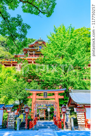 Summer Wind Chime Festival at Yutoku Inari Shrine, Kashima City, Saga Prefecture Summer Wind Chime Festival at Yutoku Inari Shrine, Kashima City, Saga Prefecture 117750257