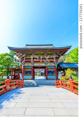 Yutoku Inari Shrine in summer, Kashima City, Saga Prefecture 117750261