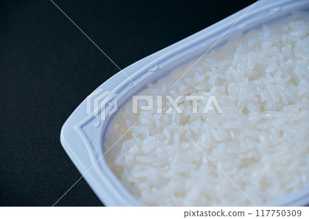 Packed rice Packed rice 117750309