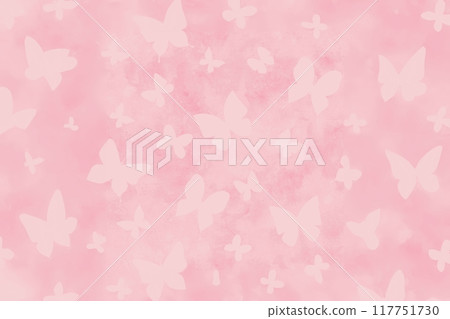 Seamless watercolor butterfly pattern Seamless watercolor butterfly pattern 117751730