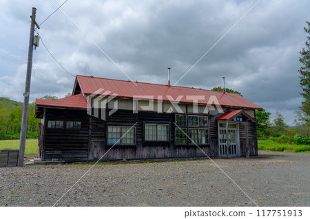 Former JR Fukana Line Numaushi Station Hokkaido Former JR Fukana Line Numaushi Station Hokkaido 117751913