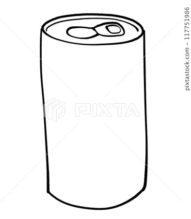 Illustration of canned beverage 117751986