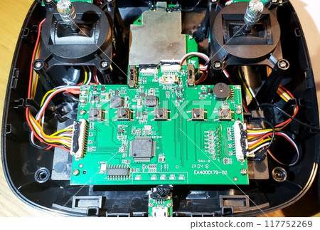 Drone remote control, circuit wiring, repair 117752269