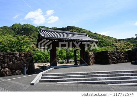Gifu Castle, near the statue of young Nobunaga on Kinkazan 117752574