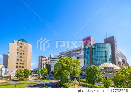 Chiba cityscape in Japan - View of Kamatori Station in Midori Ward, Chiba City, Chiba Prefecture 117752828