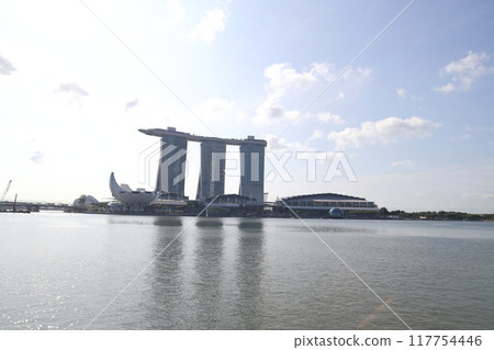 Marina Bay Sands, the symbol of Singapore Marina Bay Sands, the symbol of Singapore 117754446