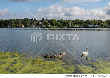 lake baldeney at eh german city of Essen lake baldeney at eh german city of Essen 117754874