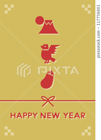 日本第一夢偶像新年卡插畫(1富士、2鷹、3茄子) 日本第一夢偶像新年卡插畫(1富士、2鷹、3茄子) 117756801