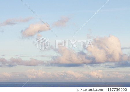 sky with clouds 117756900