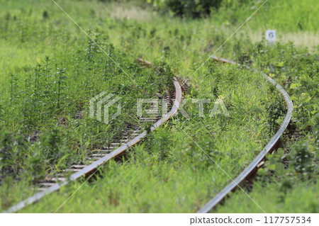 鐵軌圖像 117757534