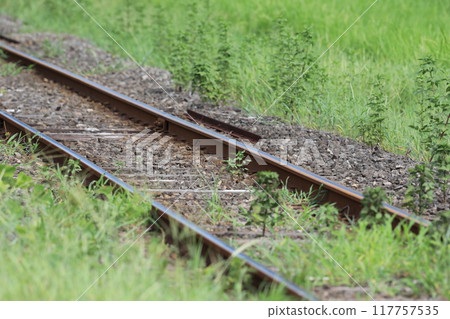 Railroad track image 117757535