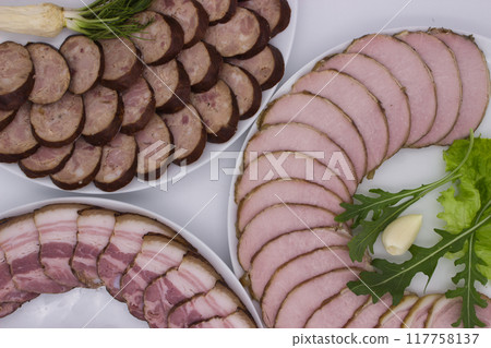 Gourmet Meat Platter Selection Gourmet Meat Platter Selection 117758137