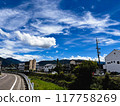 Scenery along the Metoba River in Matsumoto City 117758269