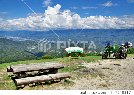 Summer Gokuraku Pass Panorama Park Observatory Bike 2 117758317