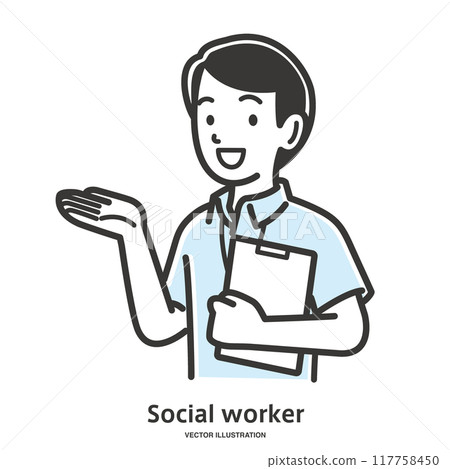 指導我們的男性社工人員 117758450