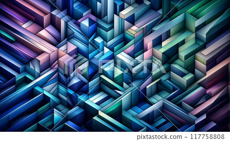dark abstract mosaic background with a grid of colorful geometric shapes like squares and rectangles dark abstract mosaic background with a grid of colorful geometric shapes like squares and rectangles 117758808