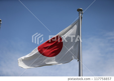 飄揚的日本國旗 117758857