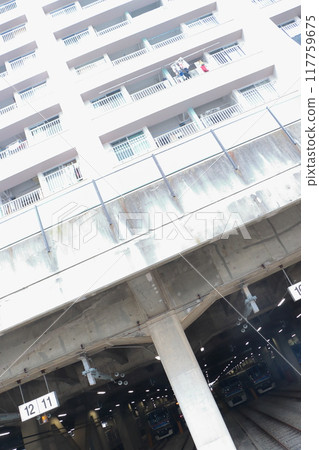 猛獁團地都營三田線志村車輛檢查維修中心在東京高島平團地建成 117759675