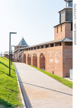 kremlin architecture tourism ancient castle fortress history old landscape historic landmark russia 117759741
