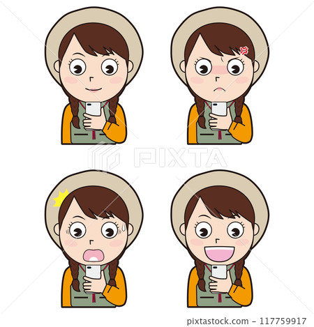 女露營者⑩ 117759917