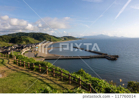 Scenery from Yuhigaoka Park, Shiiyahana, Kashiwazaki City, Niigata Prefecture 117760014