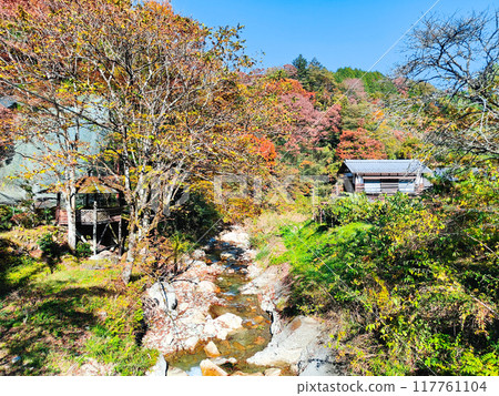 妻籠宿～馬籠宿路線（秋季） 117761104