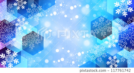 Snow Christmas winter light background Snow Christmas winter light background 117761742