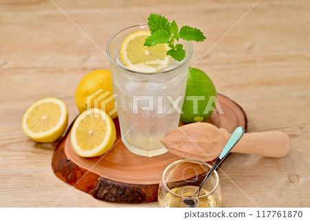 Lemon squash, lemonade, lemon soda, drink. Lemon squash, lemonade, lemon soda, drink. 117761870