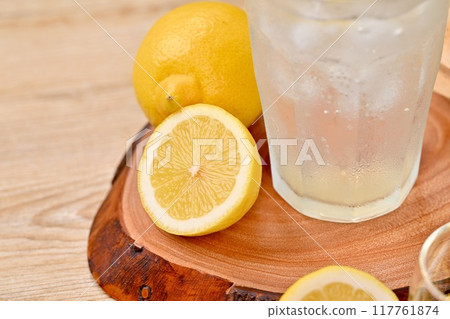 檸檬南瓜、檸檬水、檸檬碳酸水、飲料。 檸檬南瓜、檸檬水、檸檬碳酸水、飲料。 117761874