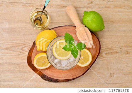 Lemon squash, lemonade, lemon soda, drink. Lemon squash, lemonade, lemon soda, drink. 117761878