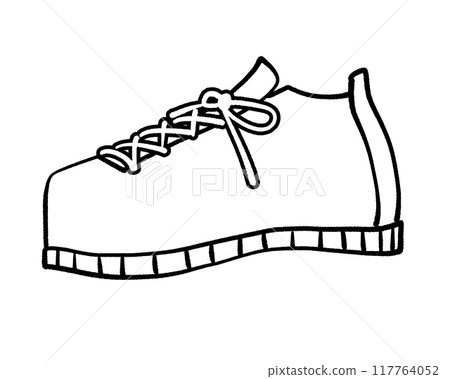 Sneaker illustration Sneaker illustration 117764052
