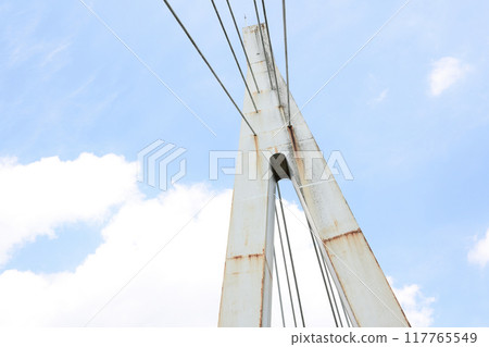 步美橋 多摩川 步美橋 多摩川 117765549