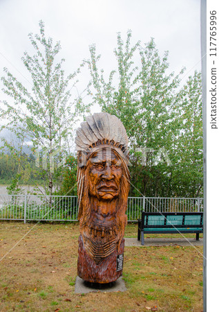 Chainsaw wood carvings - Hope, BC, Canada 117765996