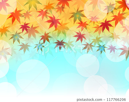 Autumn leaves autumn background 117766206