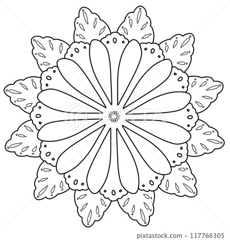 黑色花朵蕾絲 黑色花朵蕾絲 117766305