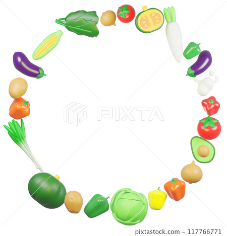 Vegetable frame 117766771