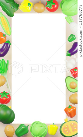 Vegetable frame 117766775