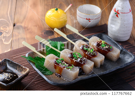 Konjac with miso sauce (made with red miso) Konjac with miso sauce (made with red miso) 117767662