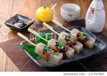 蒟蒻味噌田樂（紅味噌風格） 117767663