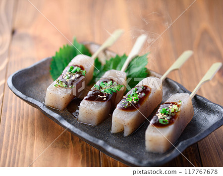 蒟蒻味噌田樂(紅味噌風格) 蒟蒻味噌田樂(紅味噌風格) 117767678