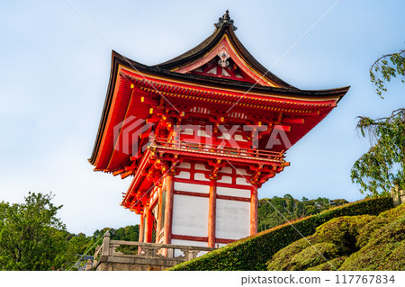 Views of Kiyomizu-dera temple in Kyoto, Japan 117767834