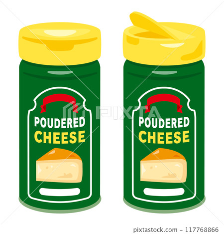 瓶子裡的起司粉 瓶子裡的起司粉 117768866