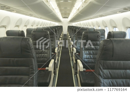 Airplane seats Airplane seats 117769164